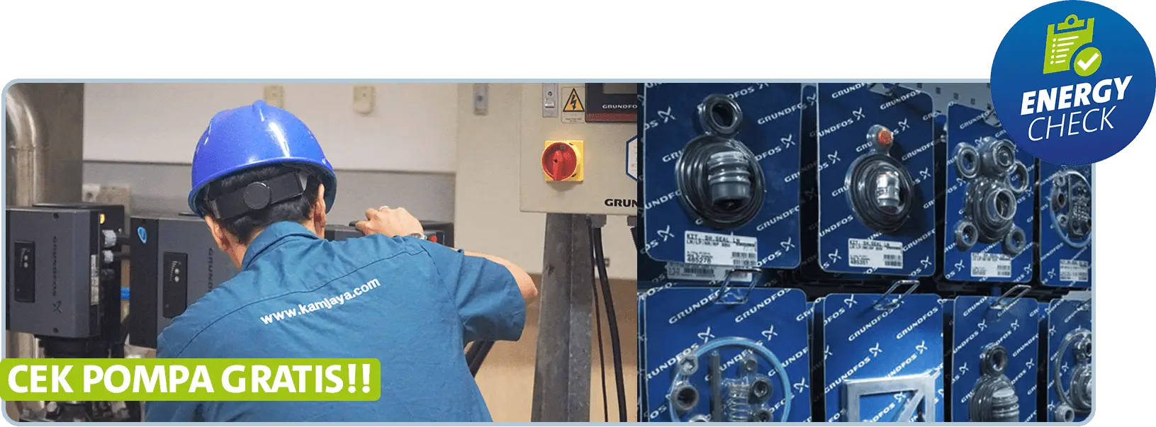 Cek Pompa Gratis Grundfos